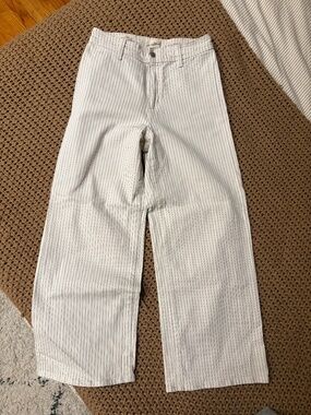 Universal Thread sailor wide leg, thin stripes, size 6R